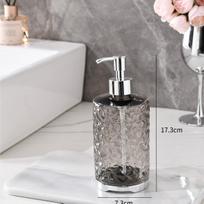 Acrylic Soap Dispenser Bottles Refillable Press Hands Dishes Liquid Dispenser Kitchen Bathroom Countertop Soap Containers