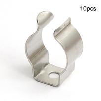 CLIPS Tool Holder 6-28mm Manganese Steel OPEN TYPE SPRING TERRY CLIPS Silver Courtyards Professional Practical 6mm