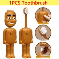 1-3PCS Kids Brainrot Tung Sahur Toothbrush Soft Bristles Figures Teeth Brush Protable Travel Toothbrush for Children