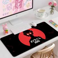 Anime Mob Psycho100s Mouse Pad Multiple Sizes Large Square Computer Office Game Table Mats Rubber Anti-slip Mousepads 600x300x2mm