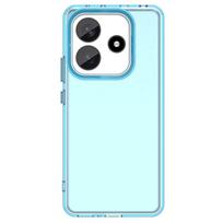 Frosted Case For Xiaomi Redmi Note 14 5G Cover Redmi note 14 Pro Fundas Coque Matte Translucent PC Back Bumper Redmi note 14 ForNote14 5G mėlyna