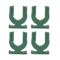 4PCS For Ford Transit 2006-2013 2.2 / 2.4 Car Injector Leak Off Return Clip Clamp Green Injector Leak Off Return Clip CR036 4pcs