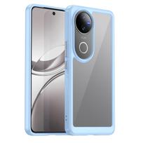 For Vivo V50 Clear Case Vivo V50 Cover Coque Fundas Hard Translucent Soft Edge Shockproof Phone Bumper For Vivo V50 For Vivo V50