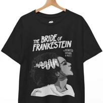 The Bride Of Frankenstein Tee,Frankenstein Horror Monster Movie Unisex T-Shirt S įvairiaspalvis