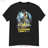 Sleepaway Camp II Unhappy Campers cult slasher film fan art t shirt vintage Washed Slightly Soft Stretched streetwear homme S įvairiaspalvis
