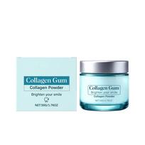 Collagen Gum Collagen Powder Deep Clean Oral Care Tooth Powder Freshens Breath Supports Gum Health 50g Effective Daily Use One Size
