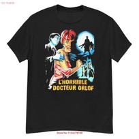 The Awful Dr Orloff cult horror film fan art t shirt vintage Washed designer clothes Top For Everyday Wear graphic Unisex S įvairiaspalvis