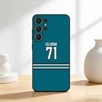 COOL M-Macklin Celebrini Phone Case For Samsung S26,S25,24,23,22,30,21,10,9,Ultra,Plus,Lite,FE Soft Black Case Samsung S235G