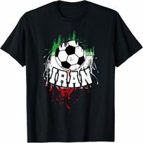 Soccer  Football Persian Futbol T-Shirt S įvairiaspalvis