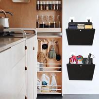 Wall-Mounted Rv Shoe Rack Storage Organizer No-Drilling Required Versatile Storage Shelf For Rvs And Caravans Behind Door Design 1PC