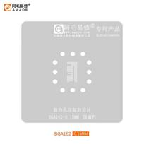 Amaoe EMMC EMCP UFS BGA Reballing Stencil for BGA153 BGA162 BGA169 BGA186 BGA221 BGA254 0.15mm Reballing Jig Platform Hand Tools