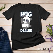 Funny Panda Hugs Hug Dealer Panda Unisex T-Shirt Mens Womens Tees Top 2XL