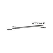Prailginta freza kietmetalio C cilindro formos užapvalinta Ø6 x 18mm GC606186150