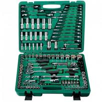 1/4'' + 3/8'' + 1/2' Galvučių ir raktų rinkinys 150vnt. CL104301