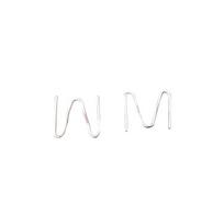 Plastiko suvirinimo kabės išorinio kampo 0.6mm (100vnt) DHSTAPLES4