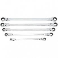 Prailg. raktų su lanksčia terkšle rinkinys 5vnt. (8-19mm) MHR10673