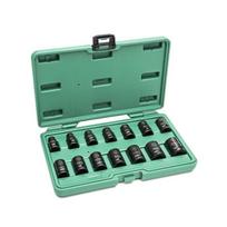 1/2'' Smūginių galvučių rinkinys (10-24mm)(14vnt)(plonasienės) ST34397T