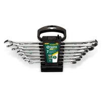 Kombinuotų raktų su terkšle rinkinys 7vnt. (8-19mm) 120XP ST08051G