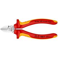 Šoninio kirpimo replės elektrikui 140mm (1000V) KNIPEX 7006140