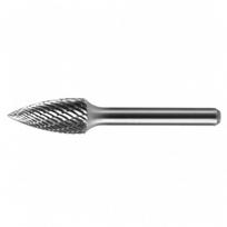 Freza kietmetalio G kūgio formos pusapvalė Ø12 x 25mm GG612256