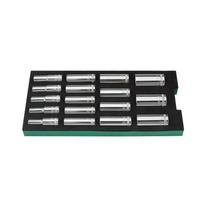 Padėklas. Prailgintų galvučių rinkinys 1/2'' 17vnt. ST09005G