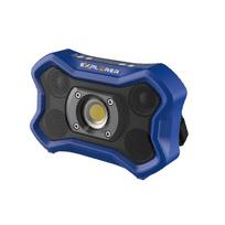 Šviestuvas darbui su garsiakalbiu ir BT (magnetinė bazė) COB (20W)(įkraunamas) ZF6915