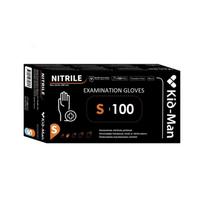 Vienkartinės pirštinės nitrilinės KID MAN 10 (XL) (100 vnt.) NIGLXL100BK