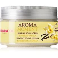 Dermacol Aroma Moment Vanilla Bourbon kūno šveitiklis su cukrumi 200 g