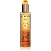 Nuxe Sun Sun Oil Gold SPF 30 apsaugos nuo saulės aliejus veidui ir kūnui su skaistumą suteikiančiu efektu SPF 30 150 ml