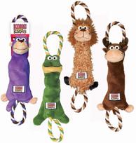 KONG Tugger Knots minkštas žaislas šunims, Ruda, M/L