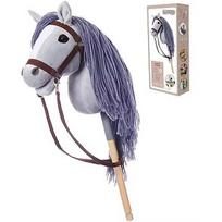 Tootiny Horse on a stick HOPPIHORSE Hobby Horse A3 gray M01A303