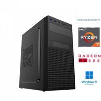 Stacionarus kompiuteris Mdata Ryzen 7 5700G, DDR4 64GB, SSD 2 TB, Radeon RX 580 8GB, Windows 11 Pro Business