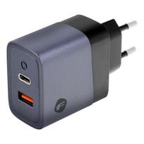 Įkroviklis Forcell F-Energy (1xUSB-C 1xUSB 4A 45W) juodas