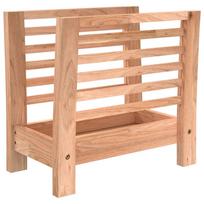 vidaXL Žurnalų lentyna, 40x26,5x38,5cm, riešutmedžio medienos masyvas