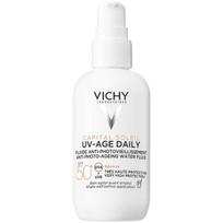 Vichy Capital Soleil UV-Age Daily Anti-Ageing Fluid SPF 50+ apsauginis veido fluidas, 80 ml