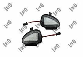Periferinis žibintas, išorinis veidrodėlis ABAKUS L53-420-0001LED