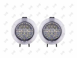 Periferinis žibintas, išorinis veidrodėlis ABAKUS L52-420-002LED