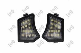 Periferinis žibintas, išorinis veidrodėlis ABAKUS L52-420-001LED