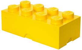 Daiktadėžė, žaislams LEGO® Bricks And More, geltona sp., 50 x 25 x 18 cm