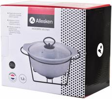 Marmitas Allesken Modern Kitchen, 1200 ml, 22.9 cm x 19.3 cm x 8.7 cm, pilka sp., akmens masė