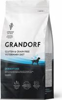 Sausas šunų maistas Grandorf Dermatosis, lašiša, 1 kg