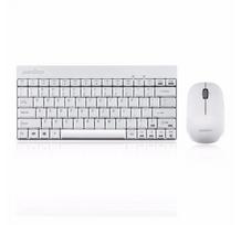 Wireless Keyboard + Mouse Set Perixx PERIDUO-712 Compact white Mini