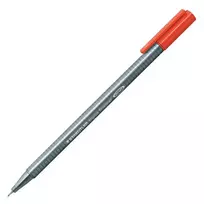Vienkartinis rašiklis STAEDTLER TRIPLUS FINELINER 334, 0,3 mm, raudona