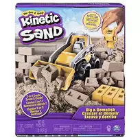 Spin Master Kinetic Sand Kinetinis smėlis – kasimo ir griovimo rinkinys (6044178)