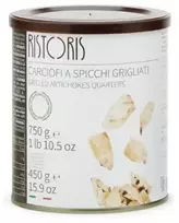 Kepti artišokų ketvirčiai RISTORIS, 750g/450 g