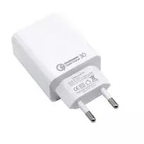 Įkroviklis - XTAR QC3.0 Sieninis Pakrovėjas USB Energijos Šaltinis Baltas