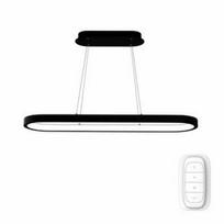Lubinis šviestuvas Immax NEO HIPODROMO Smart pendant luminaire 120x30cm 42W juodas Zigbee 3.0
