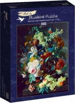 Bluebird Puzzle Bluebird Dėlionė 1000 vnt. - Natiurmortas su gėlėmis ir vaisiais, 1715