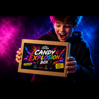 Mažas CANDY EXPLOSION Mystery box Mažas CANDY EXPLOSION Mystery box
