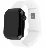 Fixed Ištaisyta | Sportiškas dirželio rinkinys Apple Watch 38/40/41 mm | 160-225 mm | Baltas | Silikonas